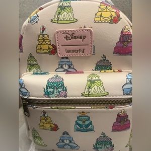 Loungefly Disney princess cake mini backpack